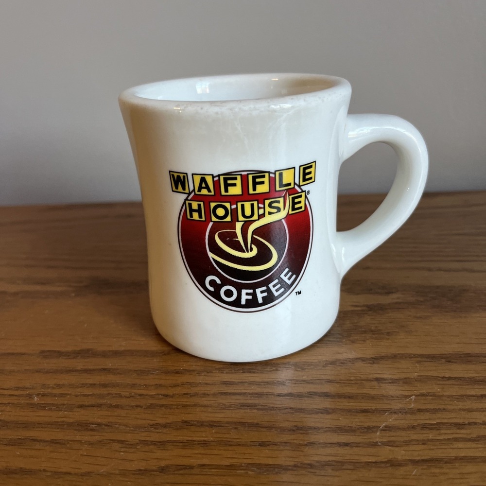 Vintage Waffle House Restaurant Tuxton Heavy Diner Coffee Mug 8oz